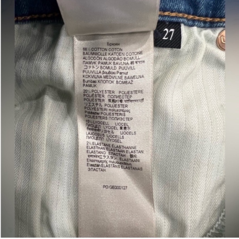 7 For All Mankind Dojo Original Jeans Women's Trousers NWT Size 27 7FAMK - Picture 6 of 6